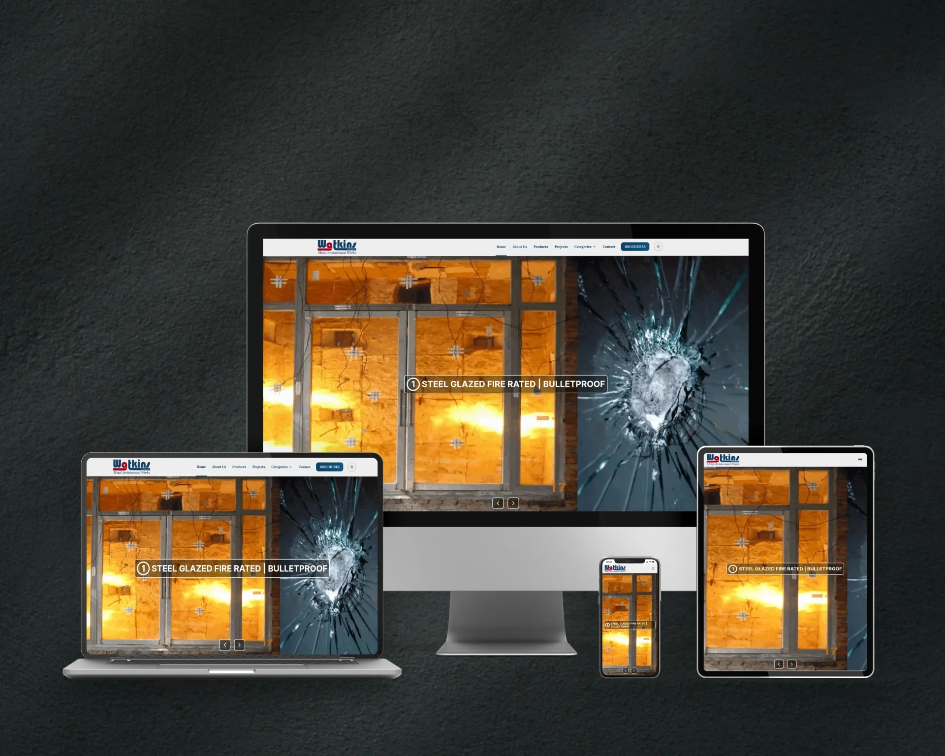 Watkins website preview